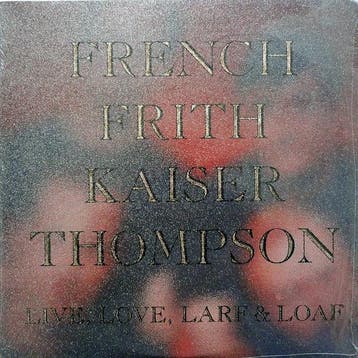 12 inch gebruikt - French Frith Kaiser Thompson - Live, L..., Verzenden, Zo goed als nieuw, 12 inch, Rock en Metal