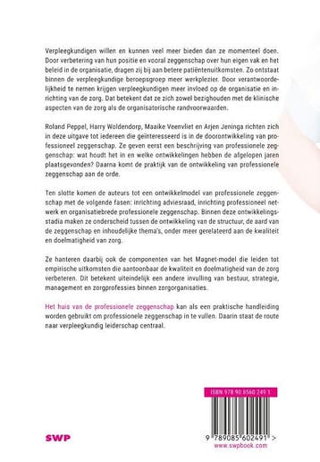 Het huis van de professionele zeggenschap 9789085602491, Verzenden, Zo goed als nieuw, Roland Peppel