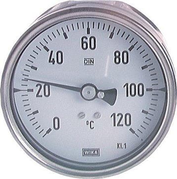 +50 tot +350°C Petrochemische RVS Bimetalen Thermometer, Verzenden, Nieuw