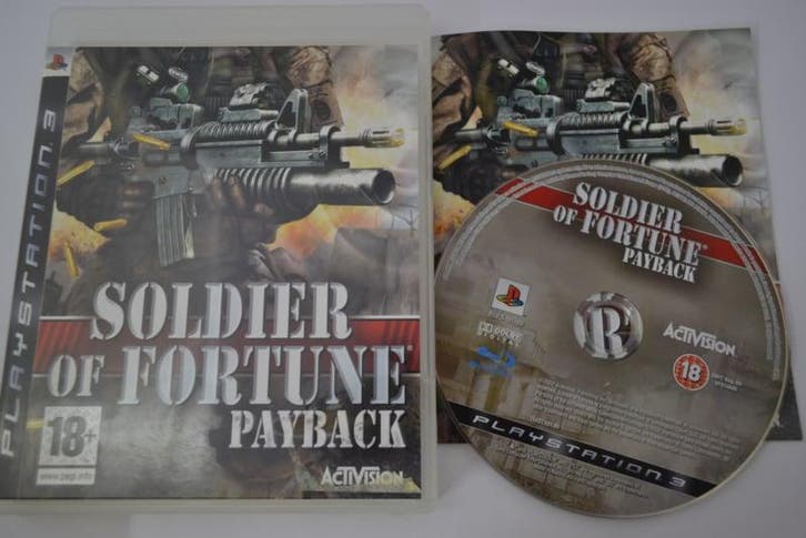 Soldier of Fortune - Payback (PS3), Spelcomputers en Games, Games | Sony PlayStation 3, 1 speler, Zo goed als nieuw, Online, Verzenden