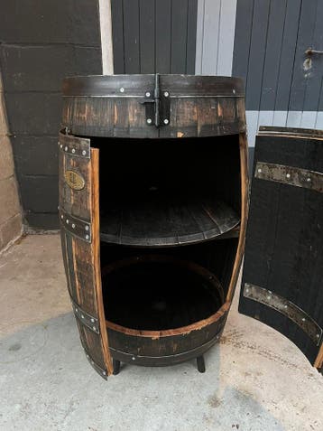 Whiskykast Drankkast Wijnkast Eikenhout, Nieuw