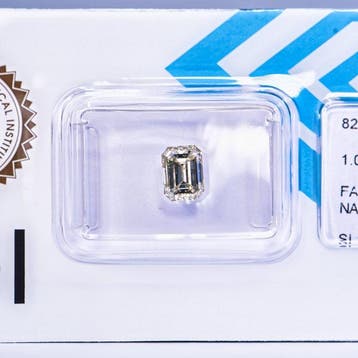 Zonder minimumprijs - 1 pcs Diamant (Natuurlijk gekleurd) -, Nieuw
