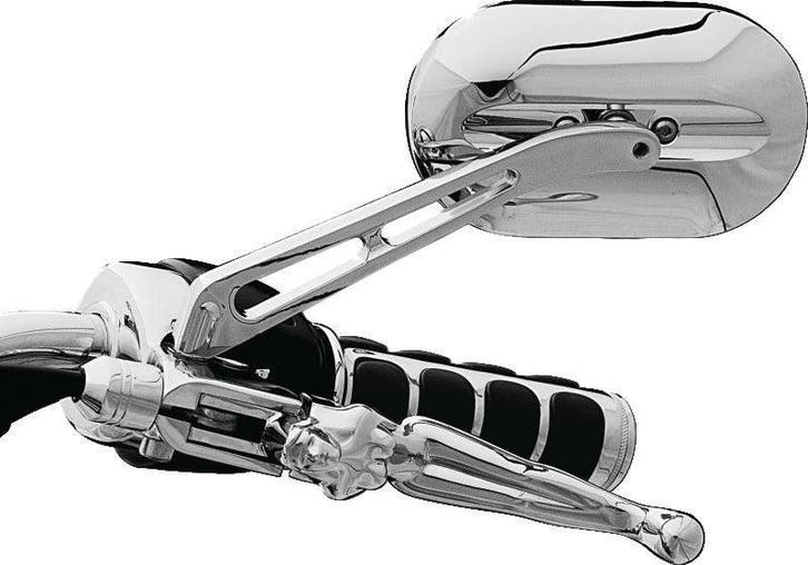 Kuryakyn Magnum Plus Mirror Large Convex Glass Chrome, Auto diversen, Tuning en Styling, Ophalen of Verzenden