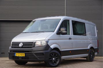 Volkswagen Crafter 35 2.0 TDI L3H2(L2H1) DC 6P, 140PK AUT. C, Automaat, Stof, Gebruikt, Euro 6