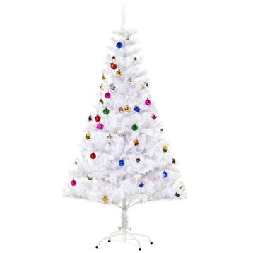 Kunstkerstboom 150cm Met Standaard Inclusief Decoratie (150c, Verzenden, Nieuw