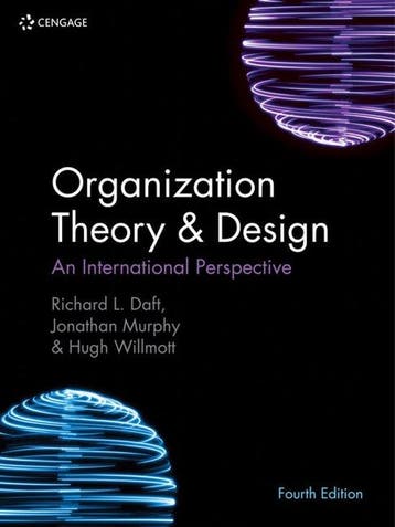 9781473765900 Organization Theory  Design, Boeken, Verzenden, Nieuw, Richard L. Daft