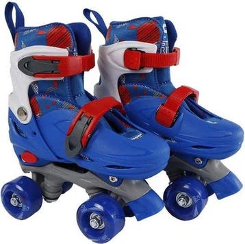 Street Rider Rolschaatsen Blauw Verstelbaar, Nieuw