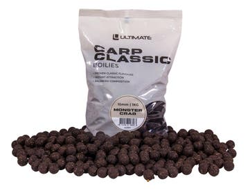 Ultimate Carp Classic Boilies 15mm 1kg - Monstercrab, Verzenden, Nieuw, Overige typen