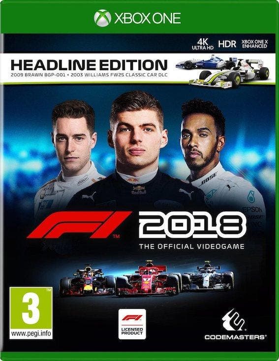 F1 2018 (Xbox One Games), Spelcomputers en Games, Games | Xbox One, Zo goed als nieuw, Ophalen of Verzenden