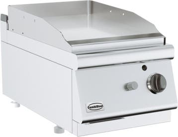 Combisteel Base 700 Bakplaat | Gas | 6.5kw | Glad | 400x700x, Zakelijke goederen, Horeca | Keukenapparatuur, Ophalen of Verzenden