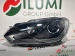 VW GOLF VI 6 R32 XENON KOPLAMP LINKS KPL 5K1941751E, Auto-onderdelen, Verlichting, Verzenden, Gebruikt, Volkswagen