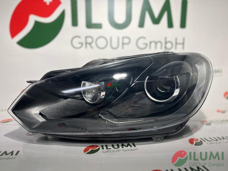 VW GOLF VI 6 R32 XENON KOPLAMP LINKS KPL 5K1941751E, Auto-onderdelen, Verlichting, Gebruikt, Volkswagen, Verzenden