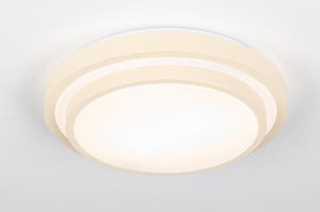 Rietveld Plafondlampen - Beige - Kunststof, Metaal, Huis en Inrichting, Lampen | Plafondlampen, Verzenden, Nieuw