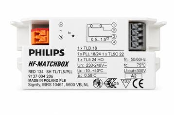 Philips HF-Matchbox Red 124 SH TL/TL5/PL-L | Voorschakela..., Ophalen of Verzenden, Nieuw