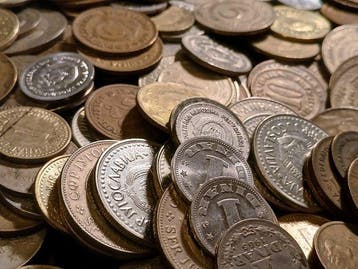 Joegoslavië. Lot of 1.5 kg of coins, various metals and