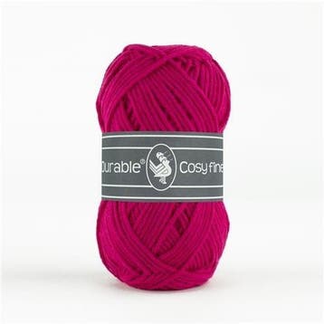 Durable Cosy Fine - Deep fuchsia - Haakgaren / Breigaren, Ophalen of Verzenden, Nieuw, Breien of Haken, Wol of Garen