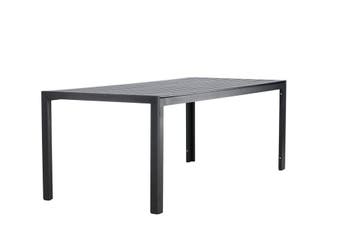 Tuintafel Ties Aluminium/Polywood Zwart 205x90 cm The, Verzenden, Nieuw