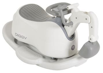 Moni Diggy 4-in-1 Graafmachine Loopauto, Verzenden, Nieuw, Loopvoertuig