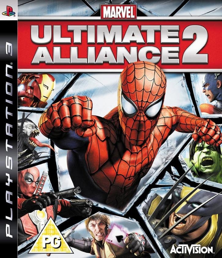 Playstation 3 Marvel: Ultimate Alliance 2, Spelcomputers en Games, Games | Sony PlayStation 3, Zo goed als nieuw, Verzenden