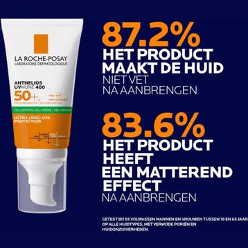 La Roche-Posay Anthelios UVmune 400  Oil Control Gel-Cream, Ophalen of Verzenden, Nieuw, Verzorging