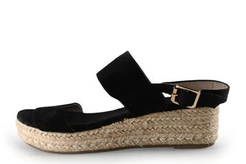 Dolcis Sandalen in maat 40 Zwart, Dolcis, Verzenden, Zwart, Sandalen of Muiltjes