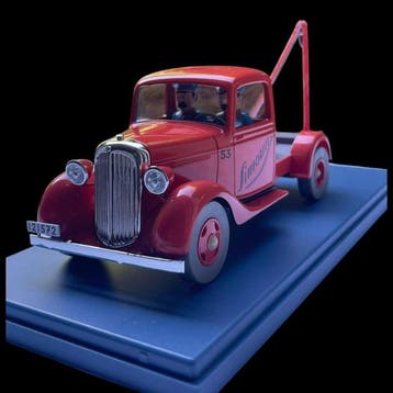 Modelauto - Tintin 1/24 - Camion dépannage Simoun LÎle, Nieuw