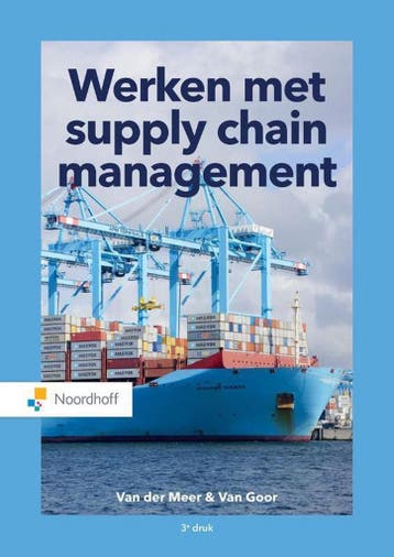 9789001593537 Werken met supply chain management, Verzenden, Zo goed als nieuw, Carline van der Meer
