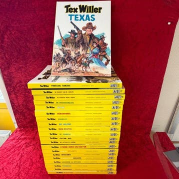 Tex Willer 1 t/m 21 - Complete reeks SC - 21 Album - Diverse, Nieuw