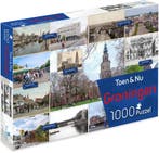 Toen & Nu - Groningen Puzzel (1000 stukjes) | Tuckers Fun, Verzenden, Nieuw