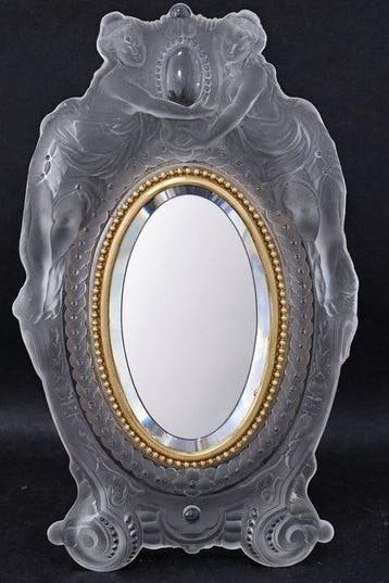 Tafelspiegel - Glas, Messing, Brons, Antiek en Kunst