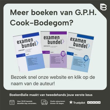 Examenbundel 2008/2009 VWO Engels 9789006074857, Verzenden, Zo goed als nieuw, G.P.H. Cook-Bodegom