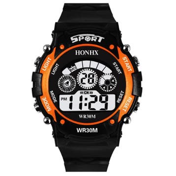 Fako - Kinderhorloge - Sport New Tech - Oranje, Verzenden, Nieuw