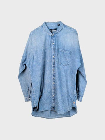Scotch & Soda Casual Shirt Heren maat M Blauw Vintage, Ophalen of Verzenden, Zo goed als nieuw, Blauw, Scotch & Soda