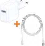 Oplader – Geschikt voor iPad – 12W 2.4A USB Adapter –, Ophalen of Verzenden, Nieuw