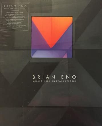 cd box - Brian Eno - Music For Installations, Verzenden, Zo goed als nieuw