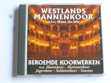 Westlands Mannenkoor - Beroemde Koorwerken, Ophalen of Verzenden, Zo goed als nieuw