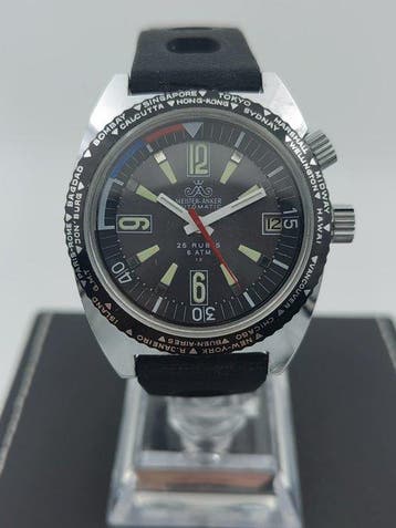 Meister Anker - World Timer - Zonder minimumprijs - Heren -, Nieuw