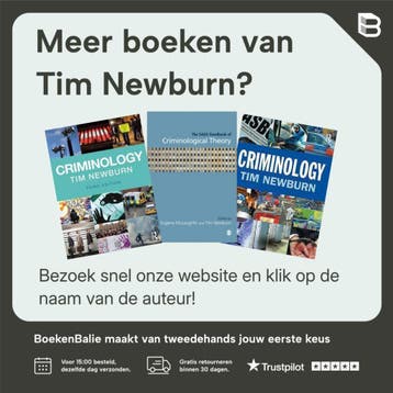 Criminology - Tim Newburn 9780415628945, Verzenden, Zo goed als nieuw, Tim Newburn