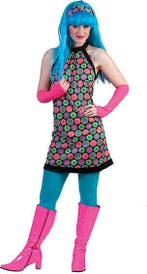 Retro disco jurkje dames, Ophalen of Verzenden, Nieuw