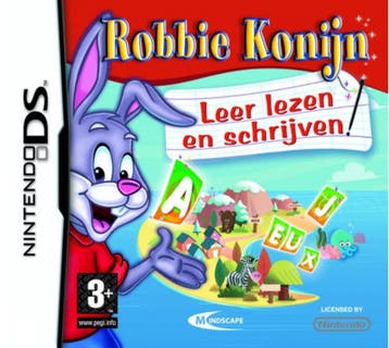 Robbie Konijn Leer Lezen en Schrijven (Nintendo DS), Spelcomputers en Games, Verzenden, Gebruikt