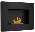 Wandhaard op bio-ethanol met echte vlam en 0,9L tank, Verzenden, Nieuw