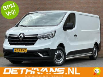 Renault Trafic L2H1 | Financial Lease voor 274 p/mnd, Stof, Gebruikt, Overige carrosserieën, Wit