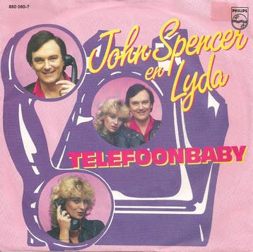 vinyl single 7 inch - John Spencer - n Lyda â Telefoonba, Verzenden, Zo goed als nieuw, 7 inch, Pop