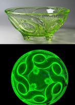 Verrerie de Scalimont - August Walther & Söhne - Kom - ATLAS, Antiek en Kunst