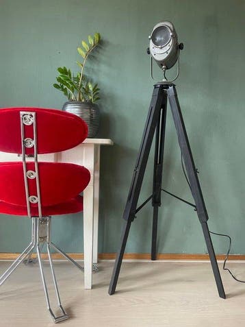 A.E. Cremer - Lamp - Baby Cremer - Metaal, Hout, Aluminium,
