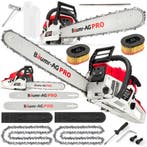 Benzine kettingzaag PRO | 65cc 5.7pk | OP=OP, Benzine, Nieuw, Ophalen of Verzenden, Geluidgedempt