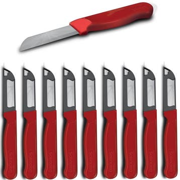 Solingen Schilmesje Robuust Handvat – RVS Glad – 16 cm m, Ophalen of Verzenden, Nieuw, Rvs of Chroom