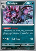 Hydreigon 140/193 reverse holo Paldea evolved, Ophalen of Verzenden, Nieuw, Losse kaart, Foil