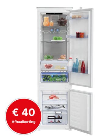 Beko BCNA306E5ZSN Inbouwkoelkast met vriesvak voor een nis, Witgoed en Apparatuur, Koelkasten en IJskasten, Verzenden, Nieuw