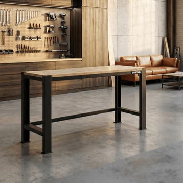 WorkWall Premium werktafel rubberwood, Ophalen of Verzenden, Nieuw